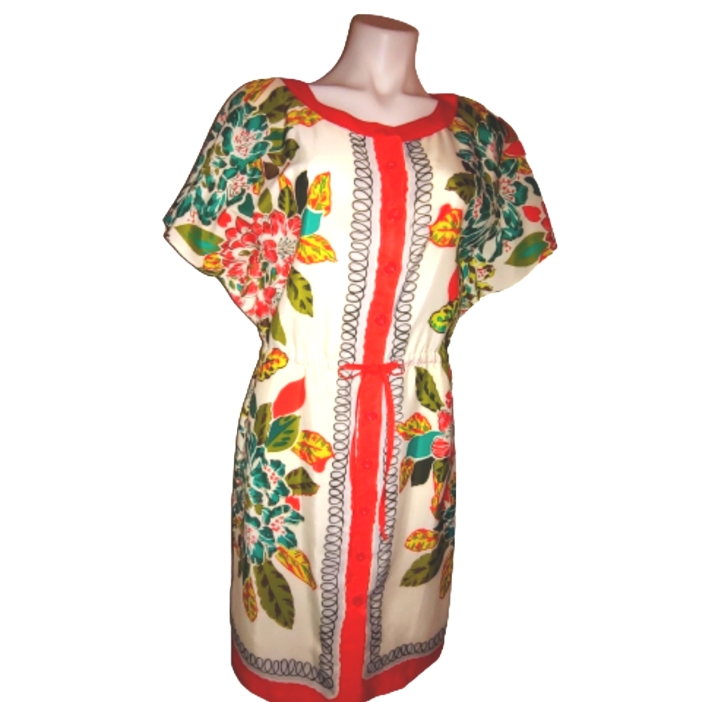 🔴 Beautiful Floral Print Dress
